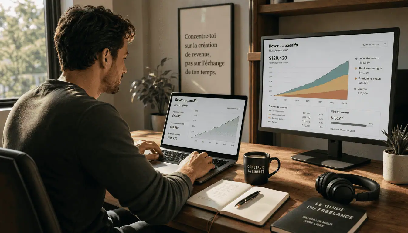 comment faire des revenus passifs en freelance - guide complet 2026